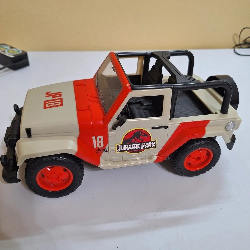Jurassic Park Jeep JP18 RC‎ Toy Jada 2014 Wrangler Remote Missing